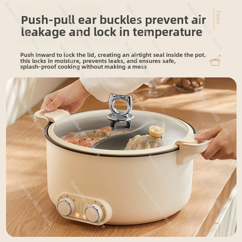 6L 8L Double Pot Electric Hot  - đánh giá và giá Kitchen Appliances For Home