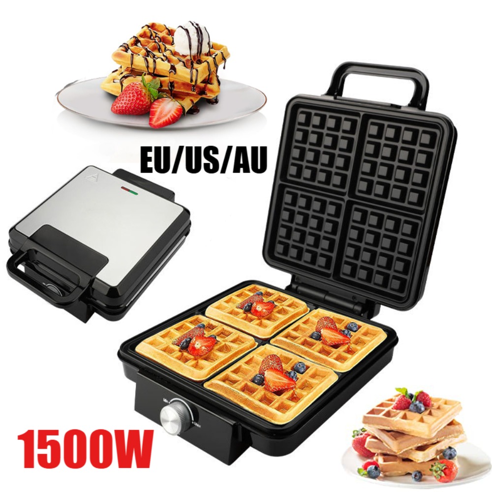 4 Square Belgian Waffle Maker  - đánh giá và giá Kitchen Appliances For.Xmas